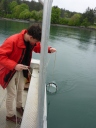 Karel sampling plankton diversity